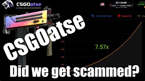 Forum thread: I got scammed by csgoatse.com .